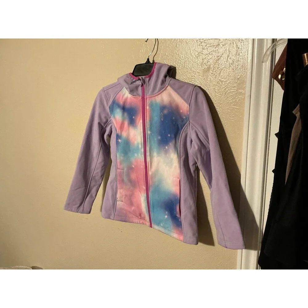 Girl’s Size 10/12 “Free Country” Tie-Dye Jacket in Pink/Purple